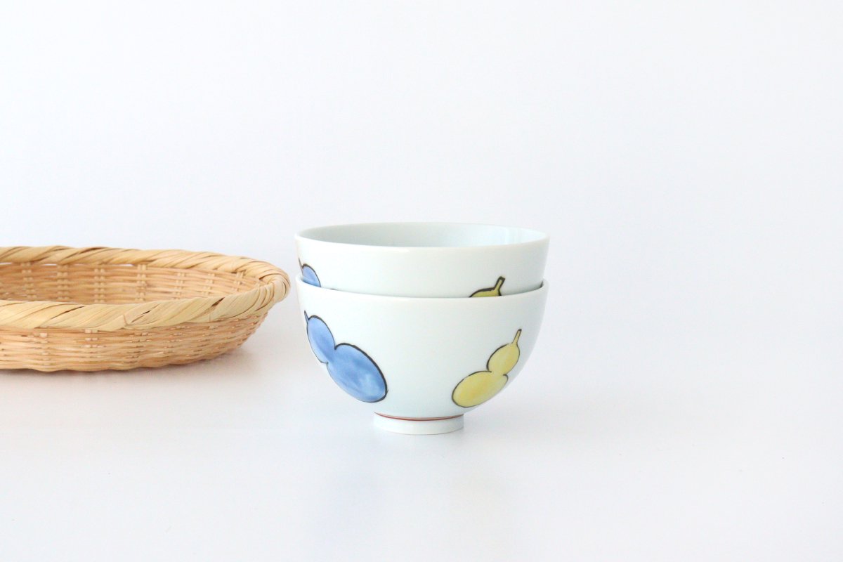 Zoho Klin Rice Bowl Six Gourds | Mino Ware