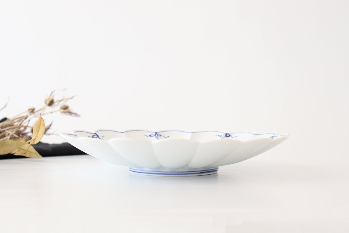 Large Plate Chrysanthemum Pattern | Hasami Ware