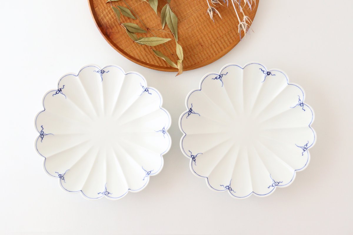 Large Plate Chrysanthemum Pattern | Hasami Ware