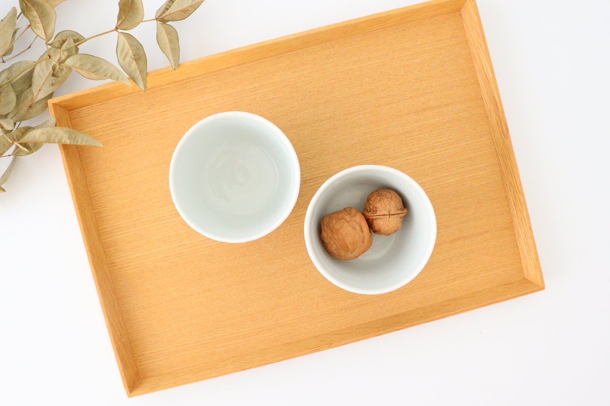 Zoho Kiln Soba Choko Colored Stripes Tokusa | Free Cup Mino Ware
