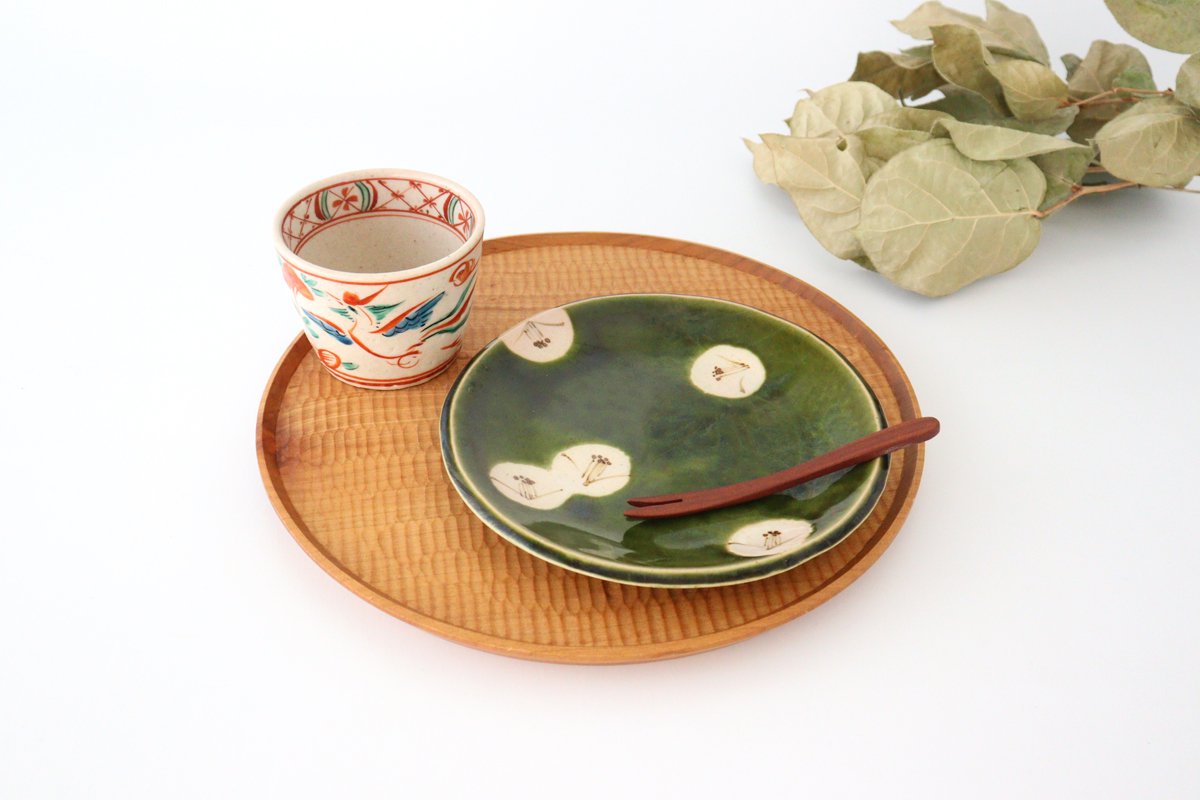 Zoho Kiln Soba Choko Red Phoenix | Free Cup Mino Ware