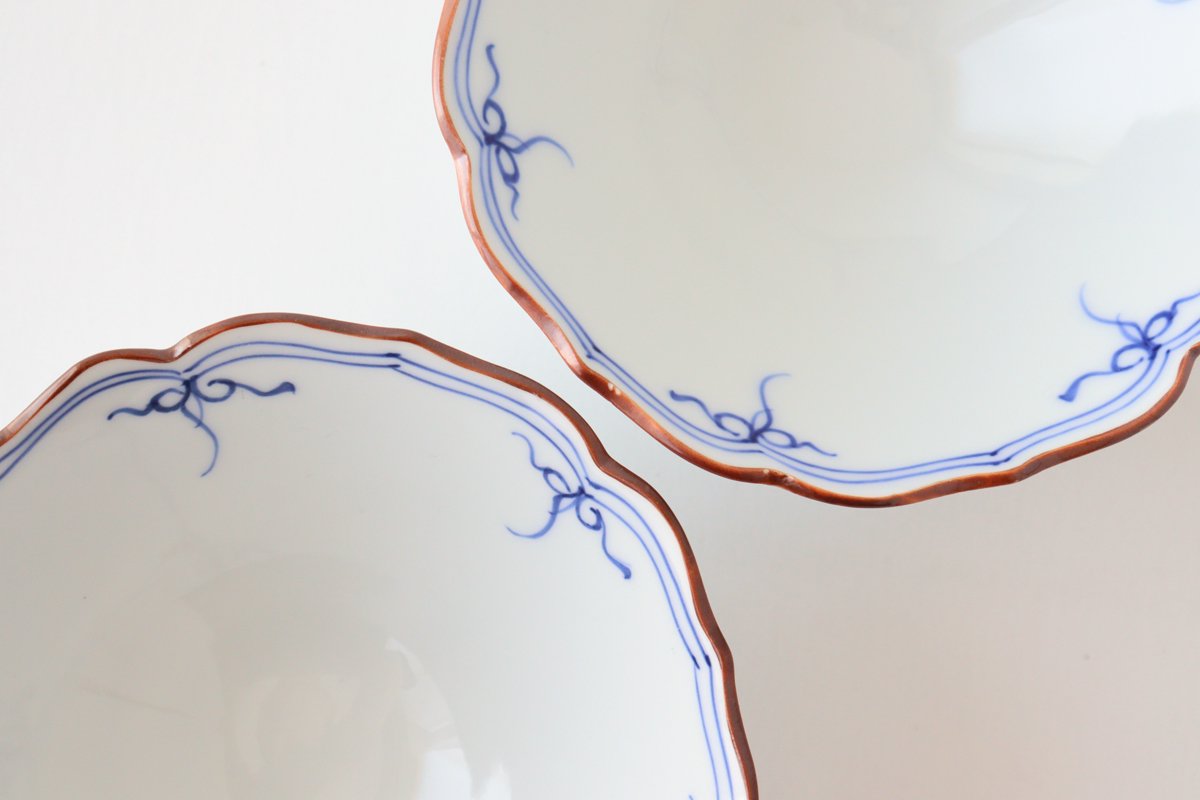 Bellflower-shaped Small Bowl Blue | Kobachi Hasami Ware