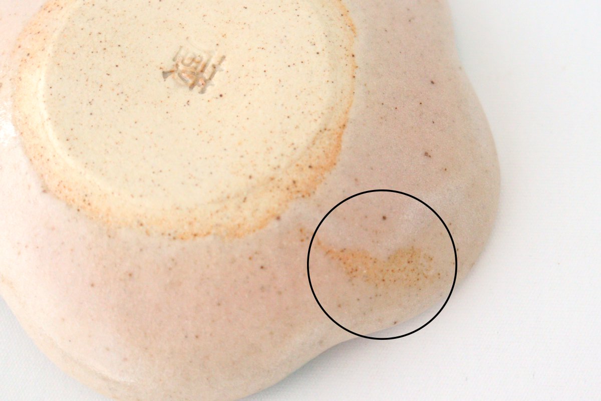 Zoho Kiln Small Plate White Camellia | Mino Ware