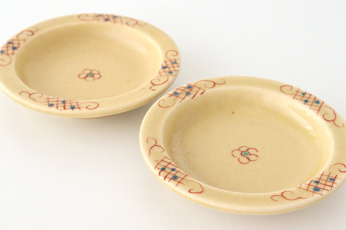 Zoho Kiln Sauce Plate Kiseto | Mino Ware