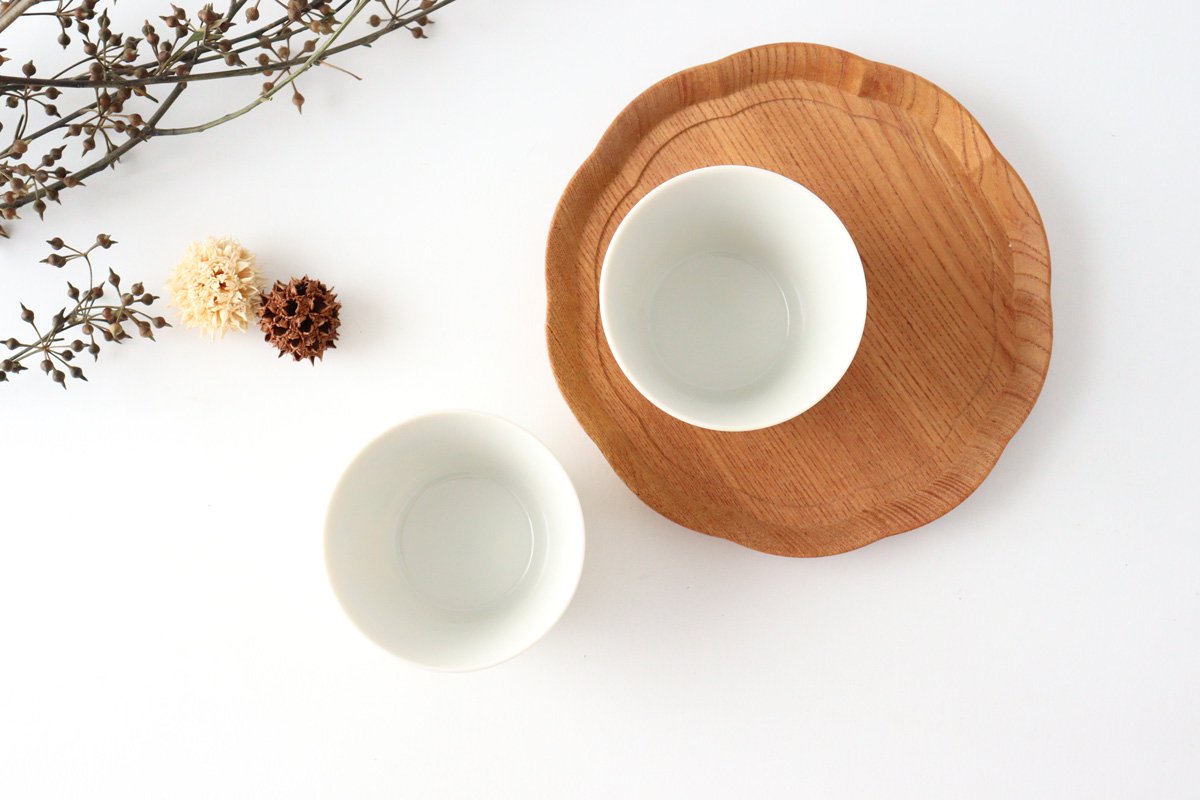 Seikou Kiln Soba Choko Blue Wave | Free Cup Kutani Ware