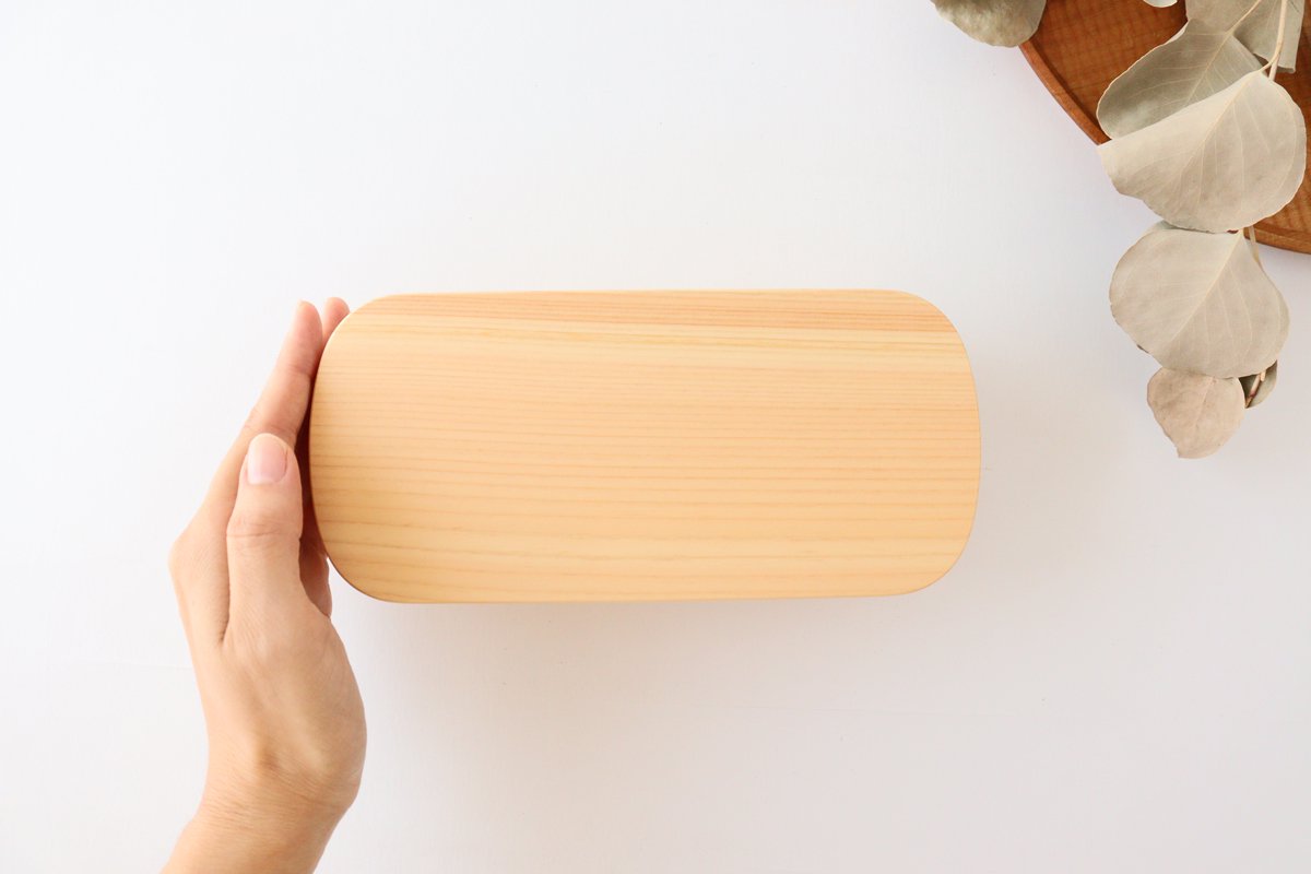 Tsunoda Seibei Shoten Kishu Hinoki Bento Box