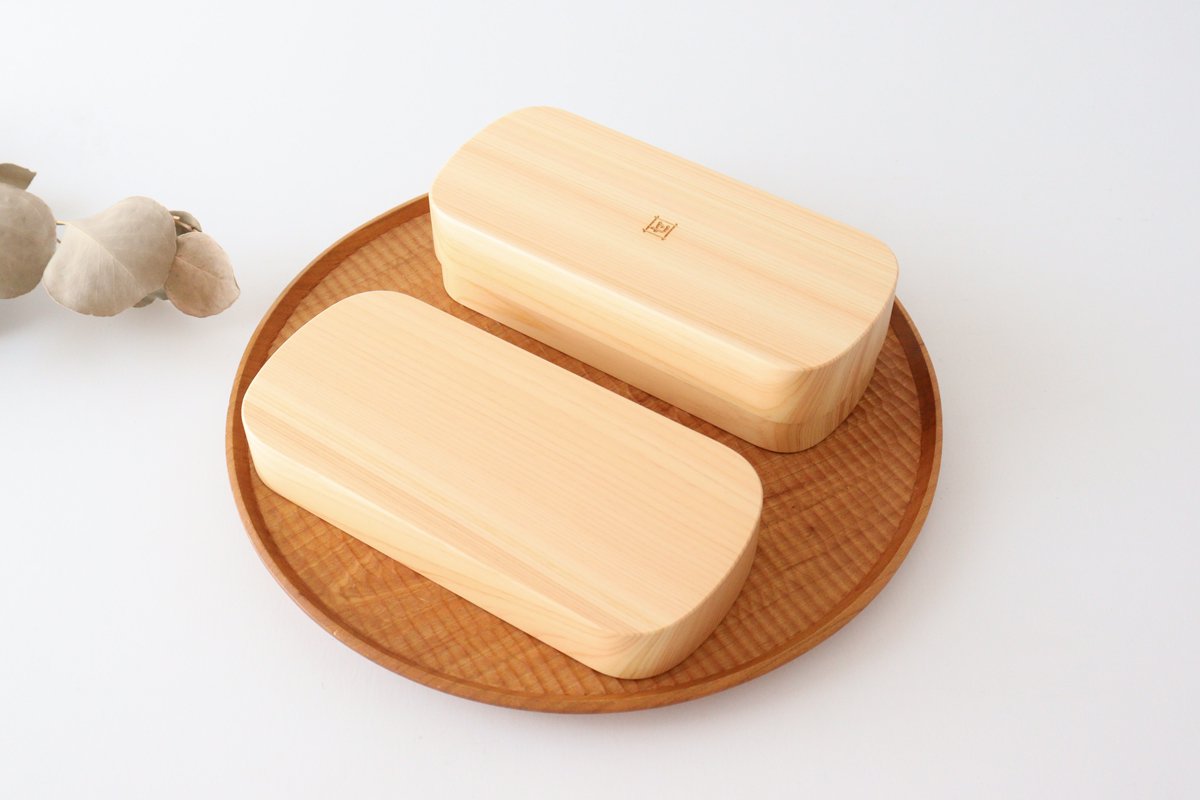 Tsunoda Seibei Shoten Kishu Hinoki Bento Box