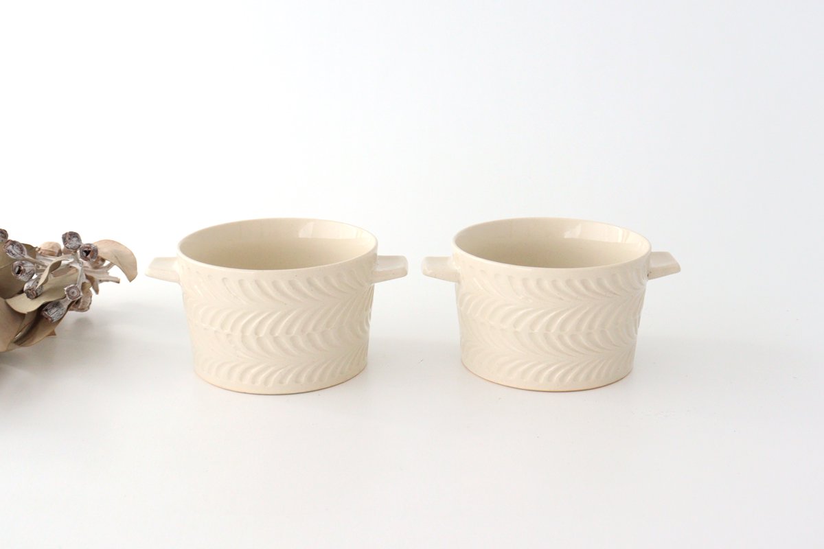 Cocotte Ivory Pottery Rosemary Hasami Ware