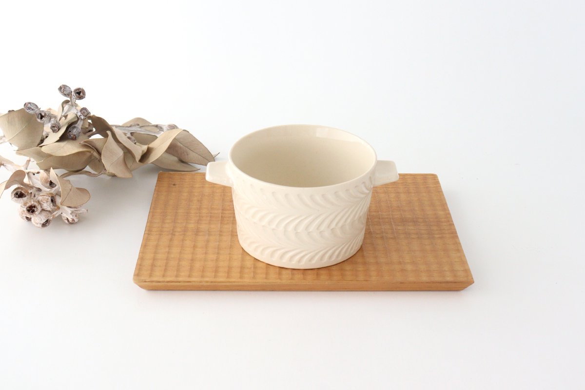 Cocotte Ivory Pottery Rosemary Hasami Ware