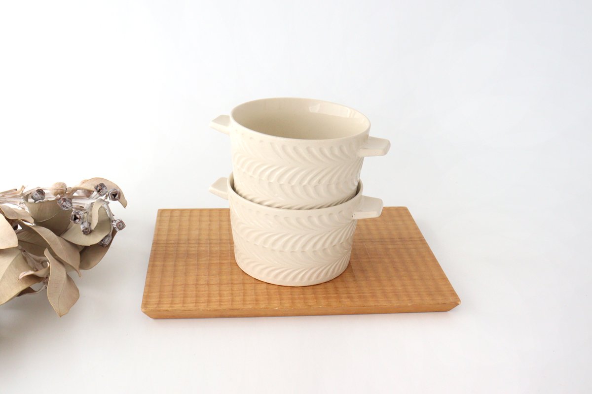 Cocotte Ivory Pottery Rosemary Hasami Ware