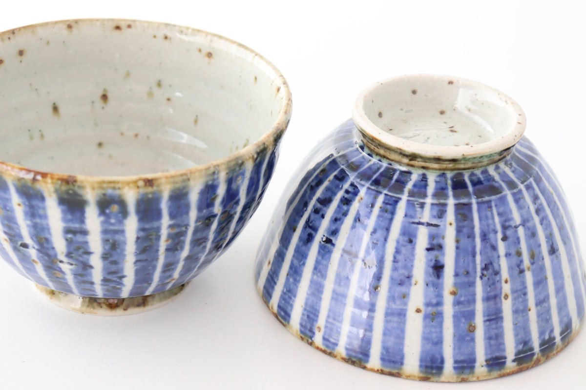 Rice Bowl Tokusa Blue | Hasami Ware