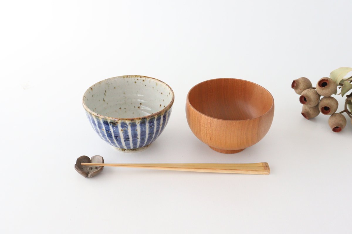 Rice Bowl Tokusa Blue | Hasami Ware