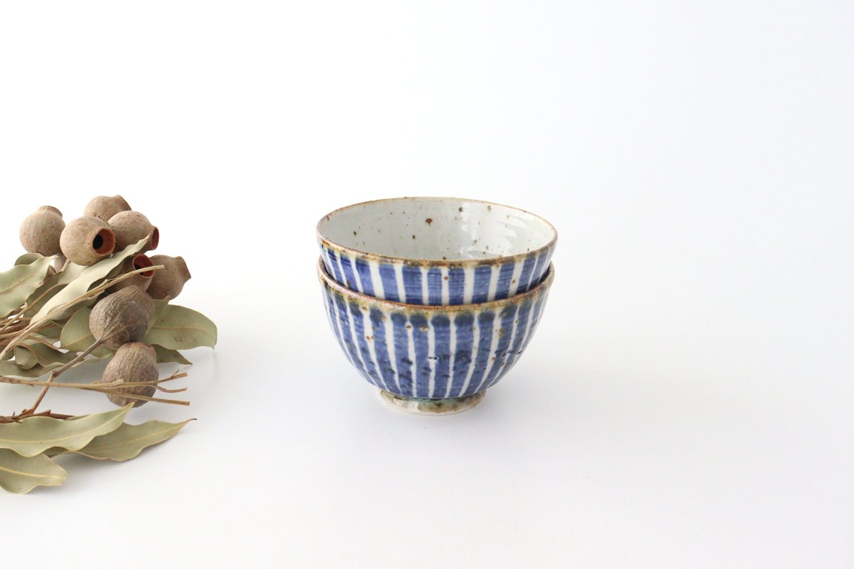 Rice Bowl Tokusa Blue | Hasami Ware