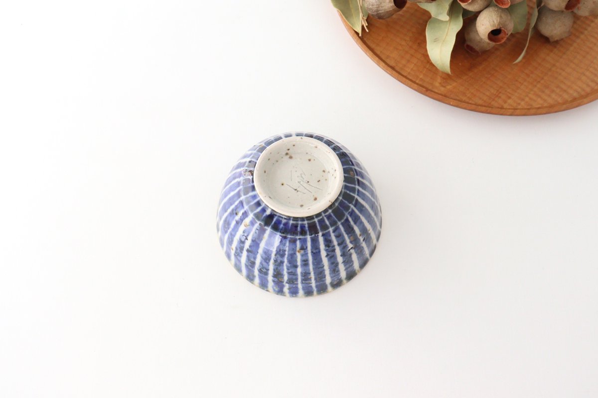 Rice Bowl Tokusa Blue | Hasami Ware