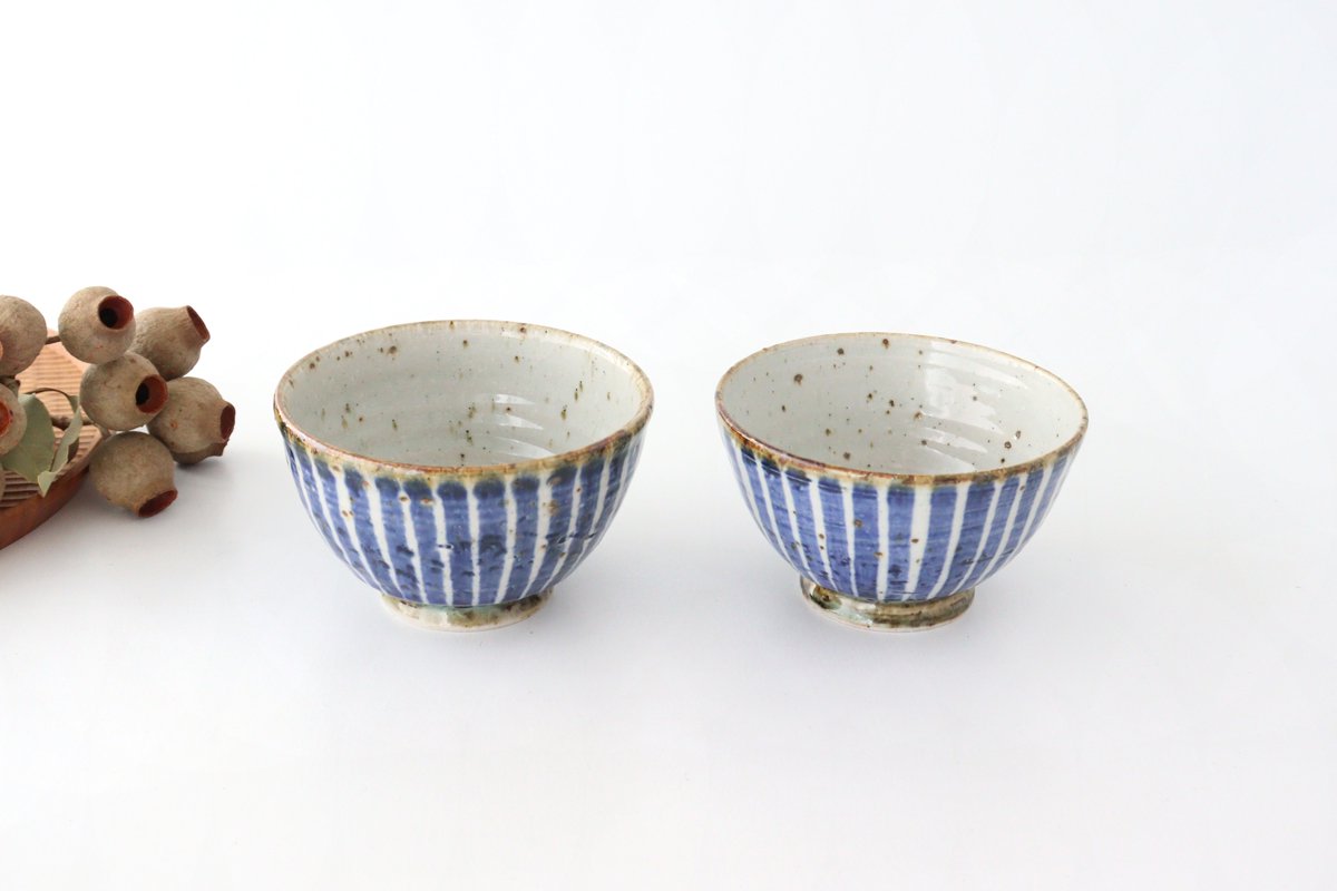 Rice Bowl Tokusa Blue | Hasami Ware