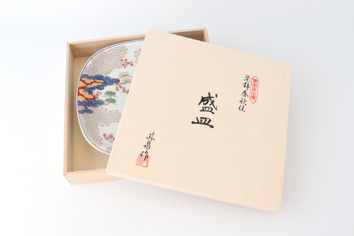 Serving Plate Spring and Autumn Pattern | Arita Ware-Detail10