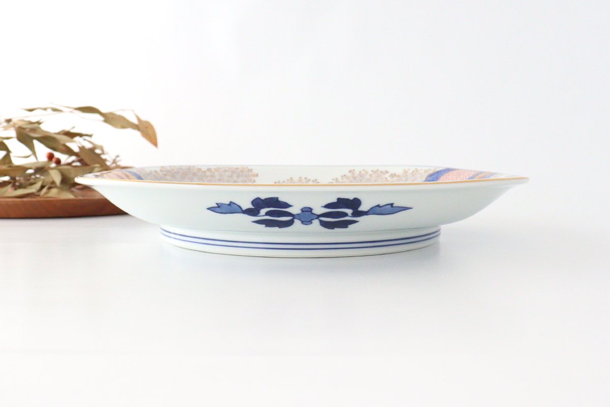 Serving Plate Spring and Autumn Pattern | Arita Ware-Detail3