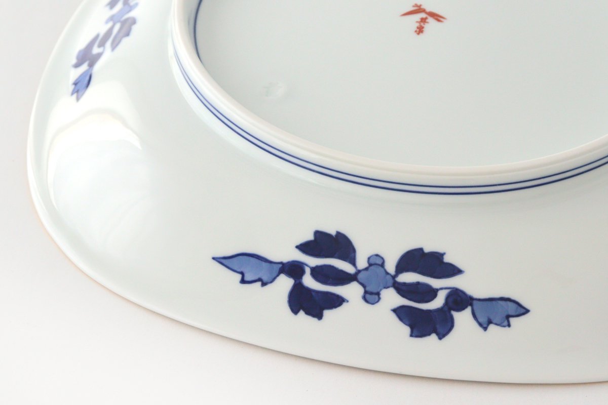 Serving Plate Spring and Autumn Pattern | Arita Ware-Detail7