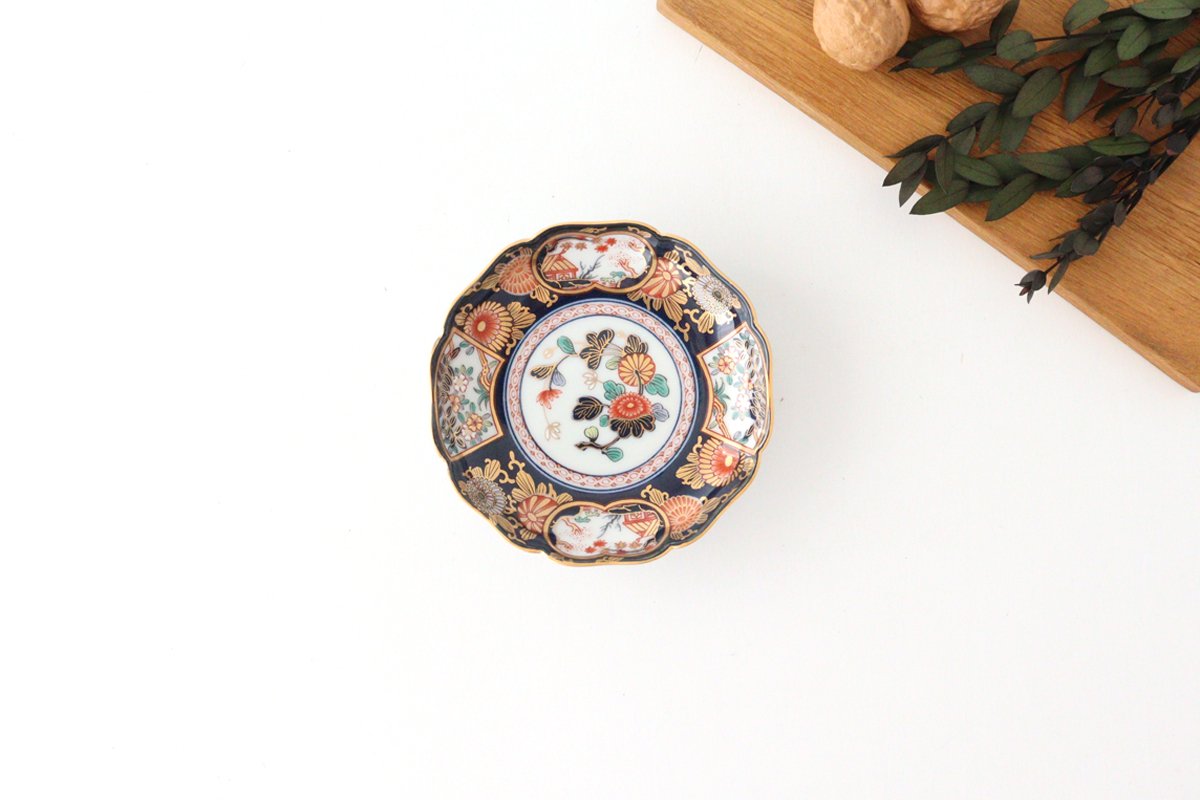 Small Plate Old Imari Style Rinpa | Arita Ware