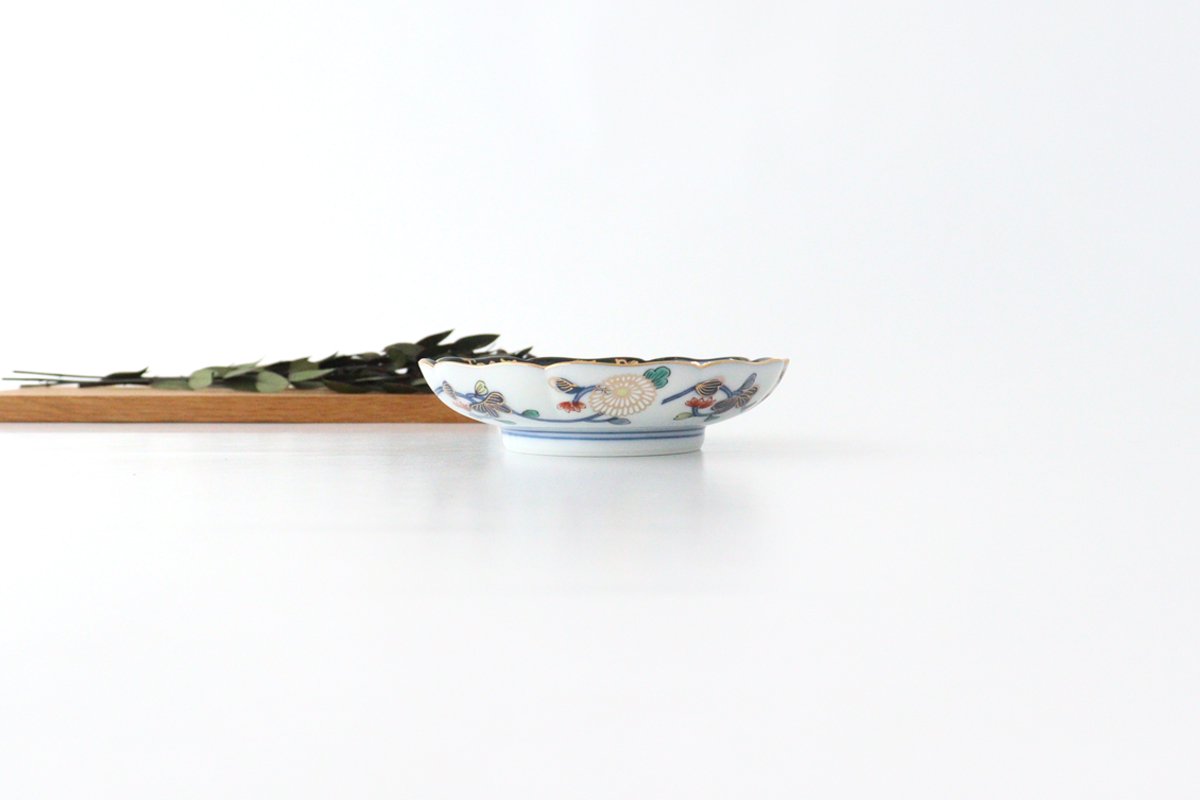 Small Plate Old Imari Style Rinpa | Arita Ware
