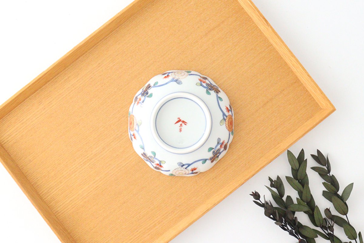 Small Plate Old Imari Style Rinpa | Arita Ware