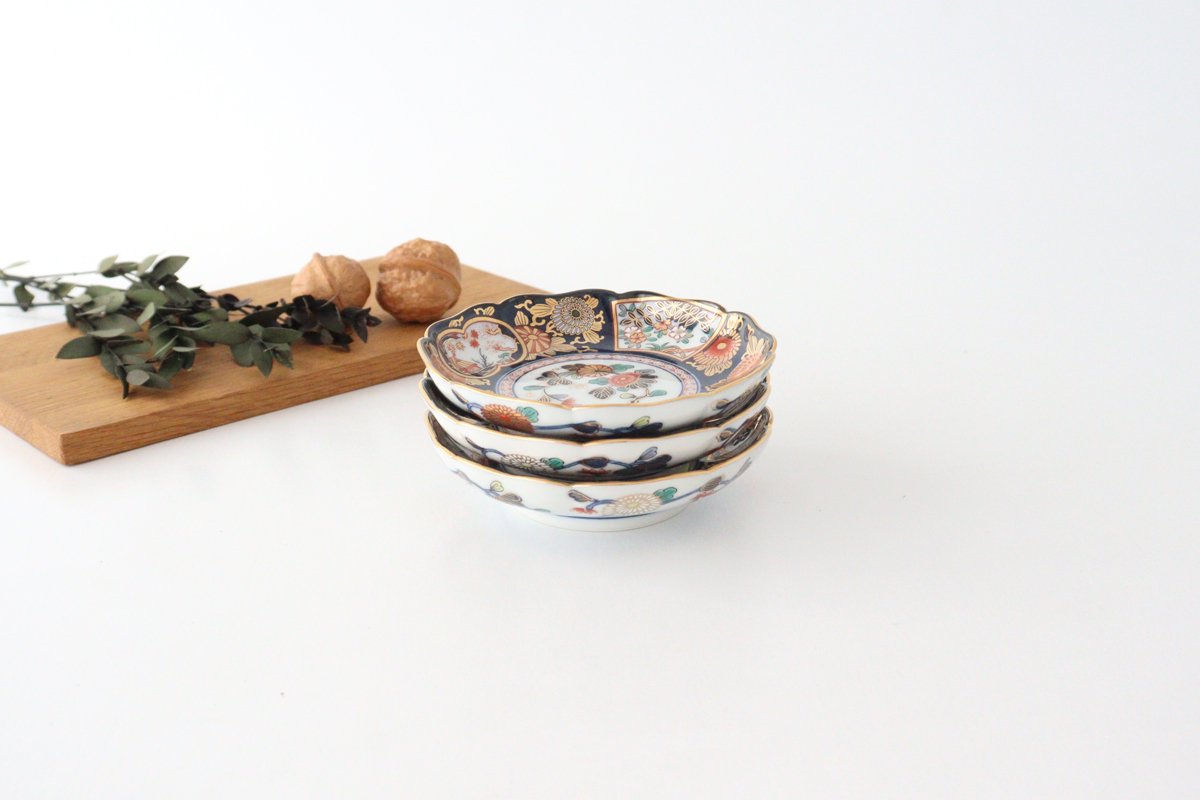 Small Plate Old Imari Style Rinpa | Arita Ware