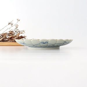 Rinkurou Kiln Round Plate Old Imari Sakura Tree Pattern 18.5cm/7.3in | Hasami Ware-Detail5
