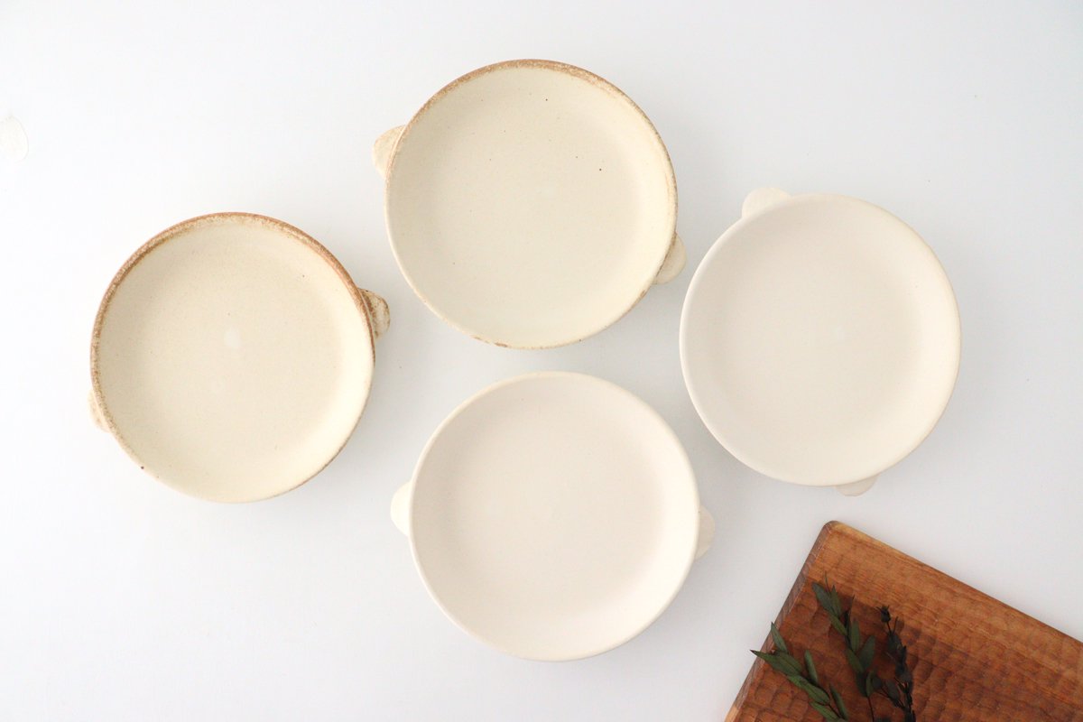 Oven Plate White Heat-resistant Large | Mino Ware