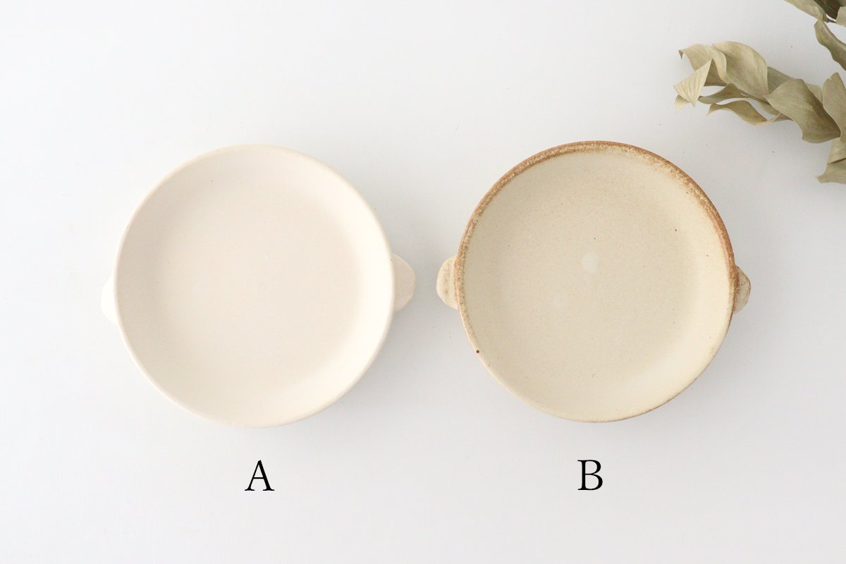 Oven Plate White Heat-resistant Large | Mino Ware
