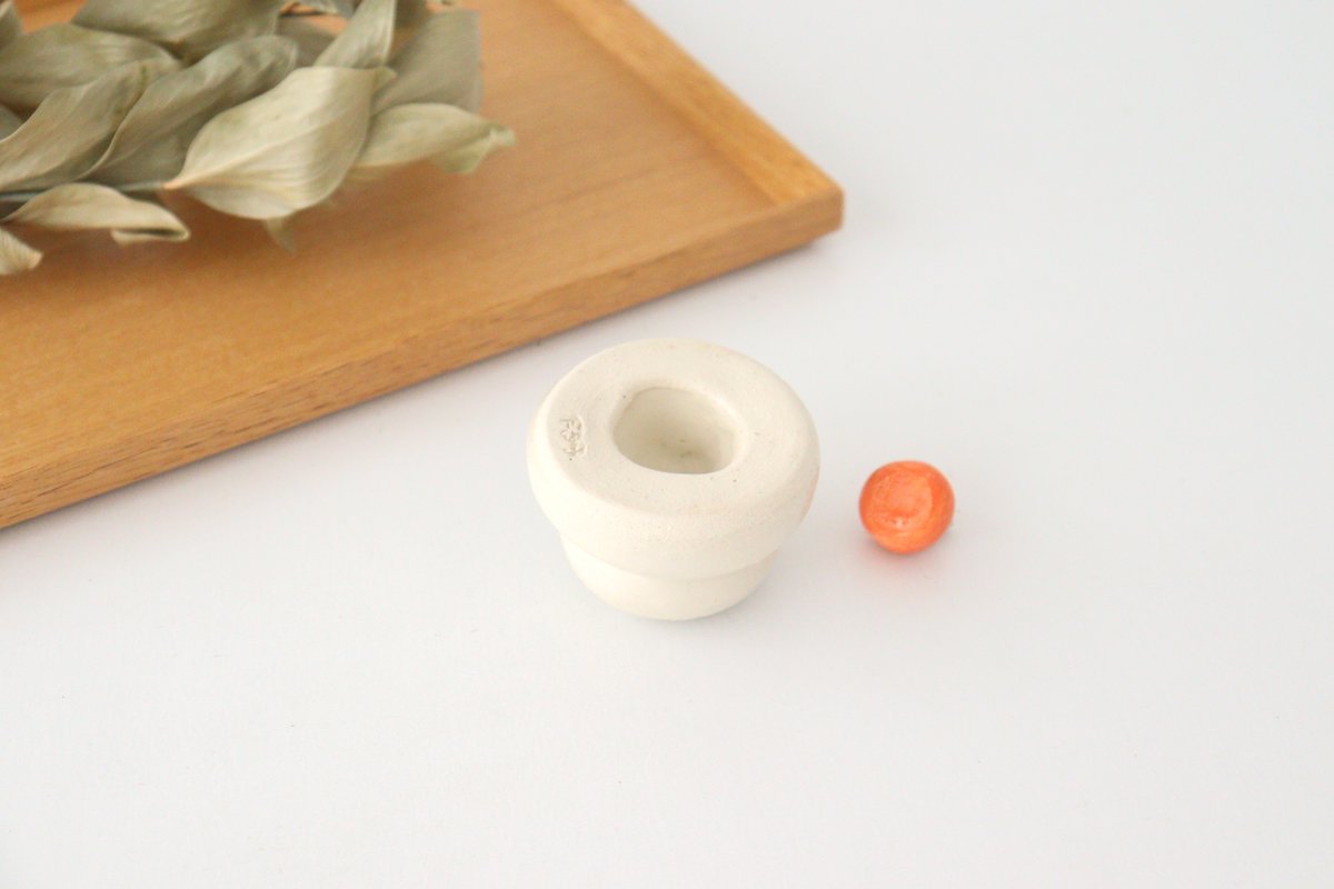 Kitagama Kasen Hiroshige Kato Kagami Mochi Figurine | Seto Ware