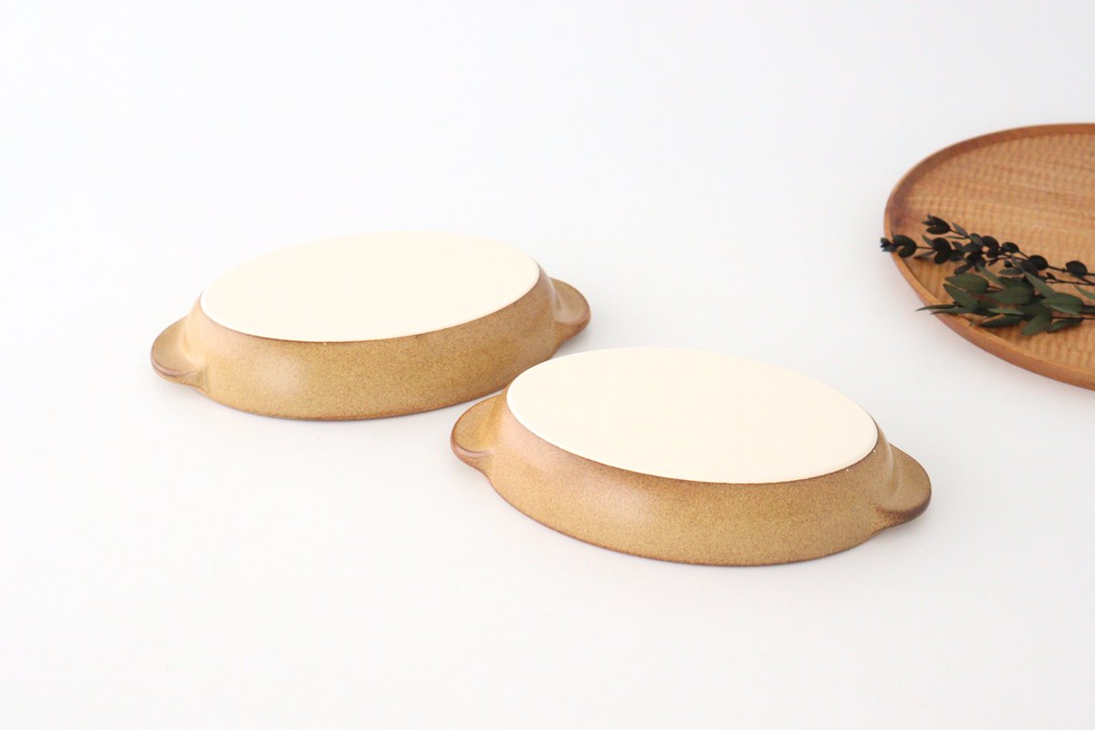 Oven Plate Brown Heat-resistant Large | Mino Ware