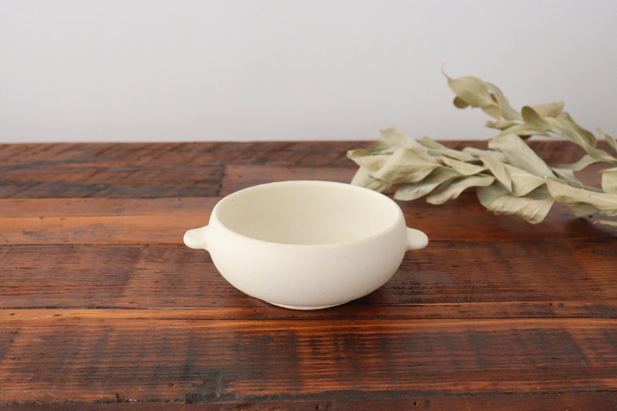 Oven Bowl White Heat-resistant | Serving Bowl Mino Ware