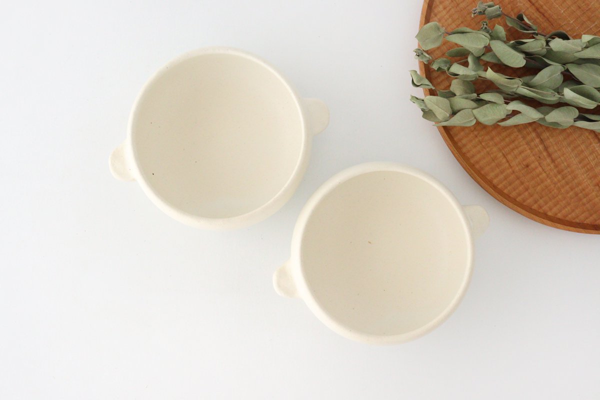 Oven Bowl White Heat-resistant | Serving Bowl Mino Ware