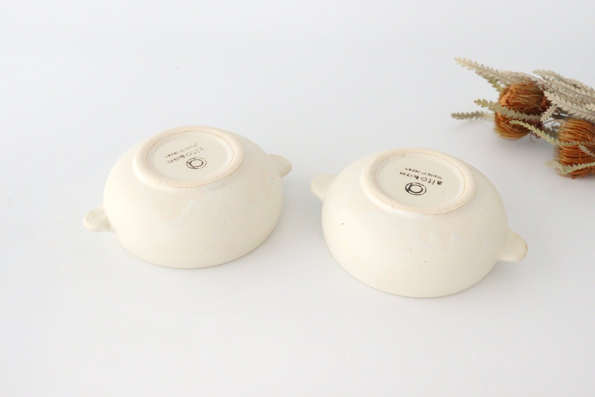 Oven Bowl White Heat-resistant | Serving Bowl Mino Ware