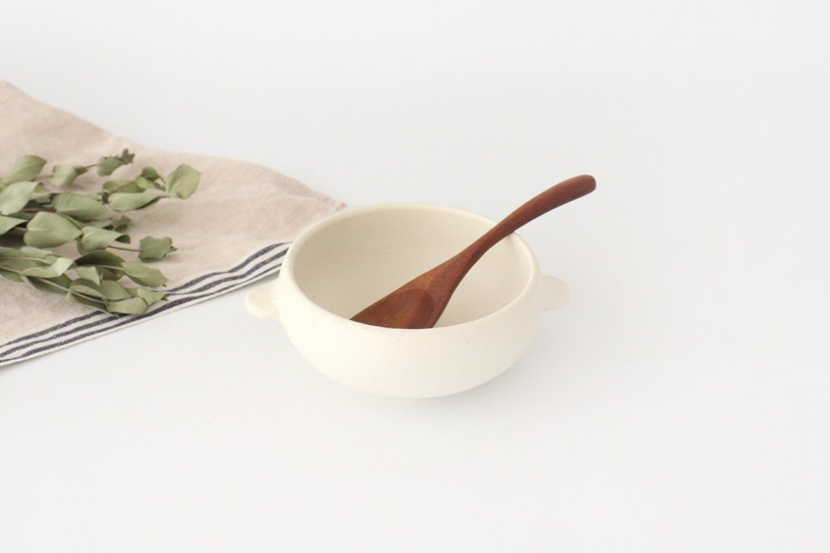 Oven Bowl White Heat-resistant | Serving Bowl Mino Ware