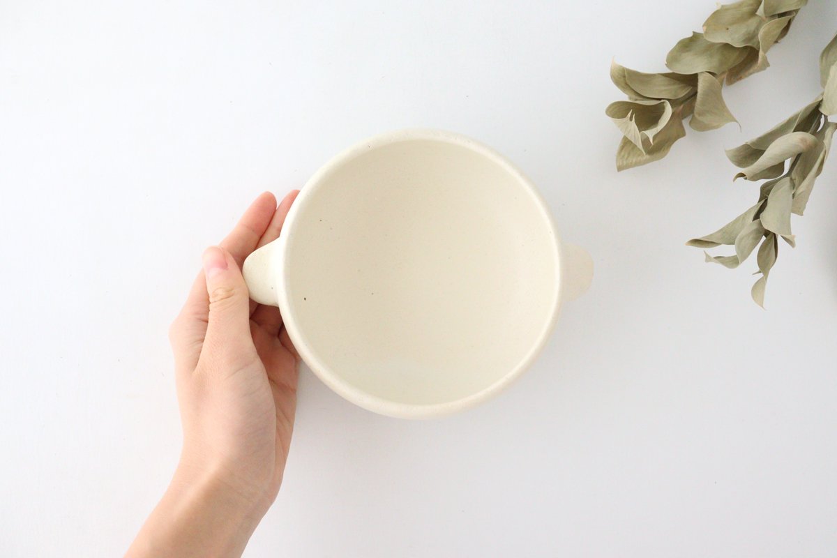 Oven Bowl White Heat-resistant | Serving Bowl Mino Ware