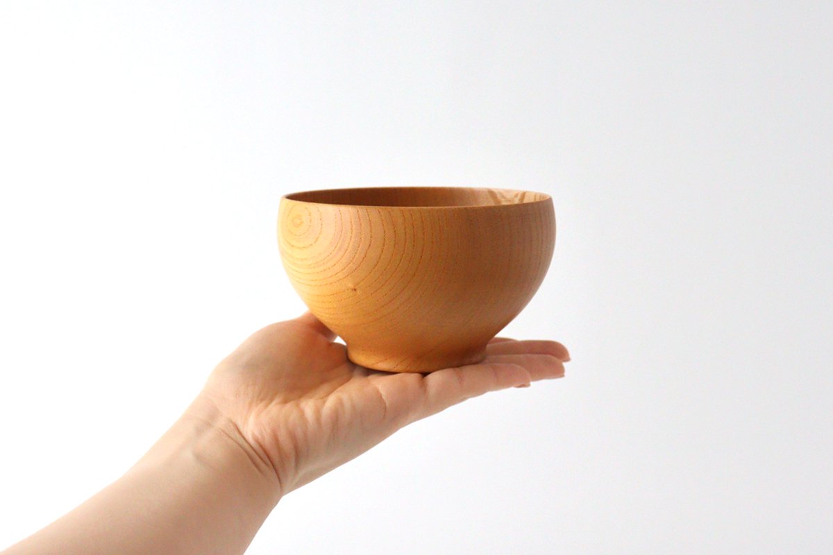 Sen Chitose Soup Bowl Zelkova | Yamanaka Lacquerware-Detail7