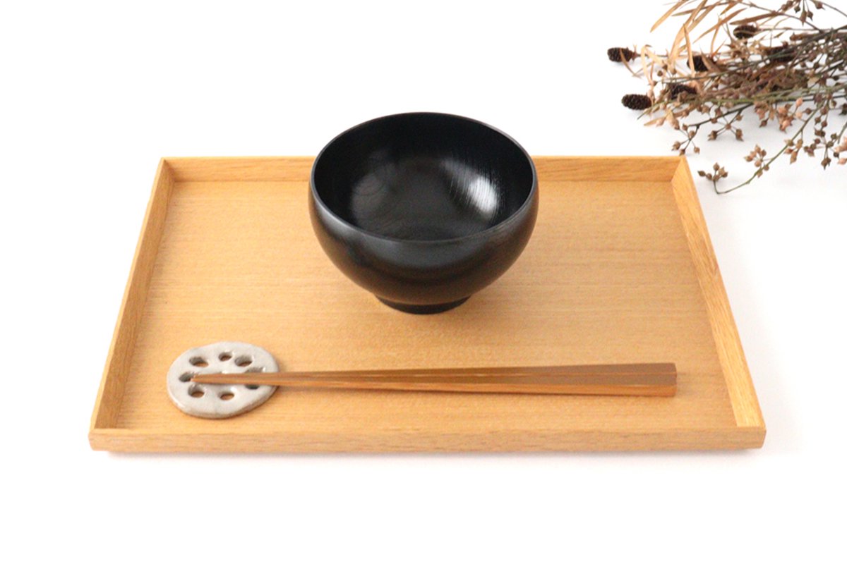 Sen Chitose Soup Bowl Black | Yamanaka Lacquerware-Detail6