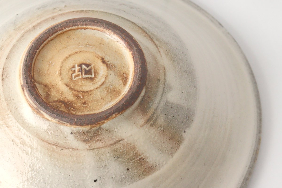 Furutani Seitosho Shallow Bowl Horizontal Stripes 21cm/8.3in | Serving Bowl-Detail13