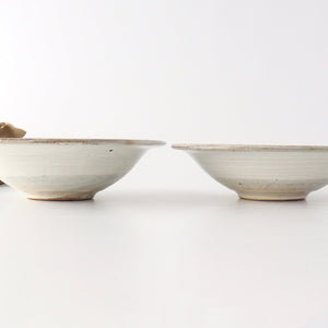 Furutani Seitosho Shallow Bowl Horizontal Stripes 21cm/8.3in | Serving Bowl-Detail4