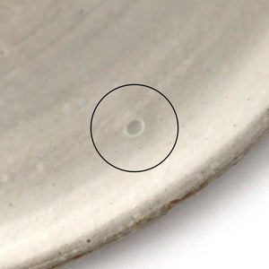 Furutani Seitosho Shallow Bowl Horizontal Stripes 18cm/7.1in | Serving Bowl-Detail14