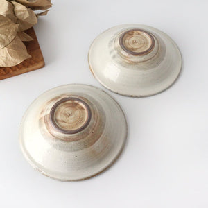 Furutani Seitosho Shallow Bowl Horizontal Stripes 18cm/7.1in | Serving Bowl-Detail6