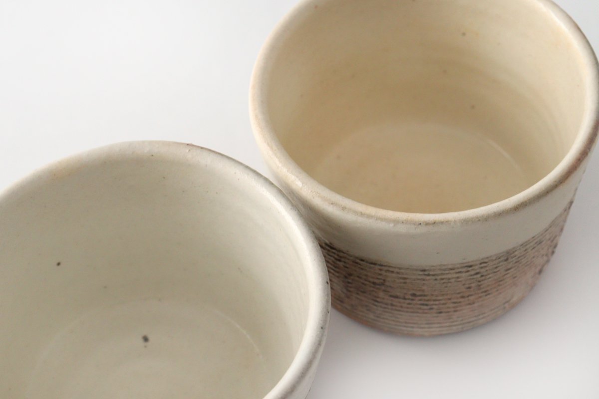 Furutani Seitosho Soba Choko Horizontal Stripes | Free Cup
