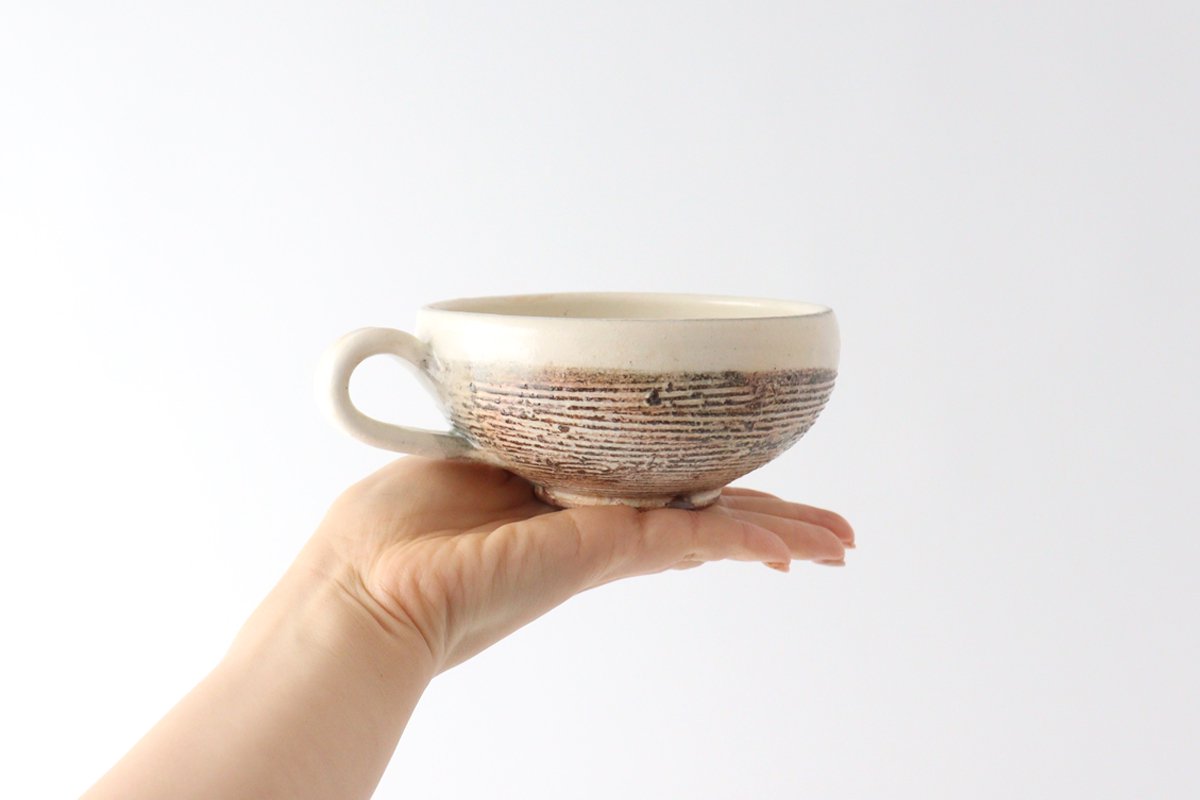 Furutani Seitosho Soup Cup Horizontal Stripes-Detail4