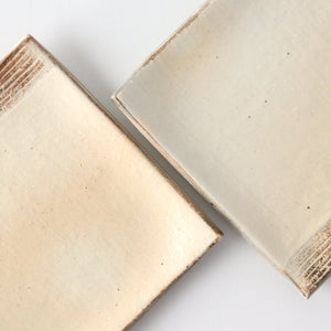 Furutani Seitosho Square Desert Plate 12cm/4.7in-Detail12