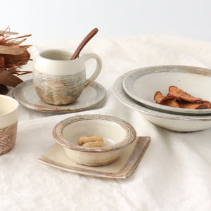 Furutani Seitosho Square Desert Plate 12cm/4.7in-Detail14