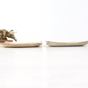 Furutani Seitosho Square Desert Plate 12cm/4.7in-Detail4