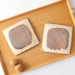 Furutani Seitosho Square Desert Plate 12cm/4.7in-Detail6