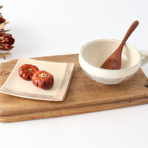 Furutani Seitosho Square Desert Plate 12cm/4.7in-Detail9