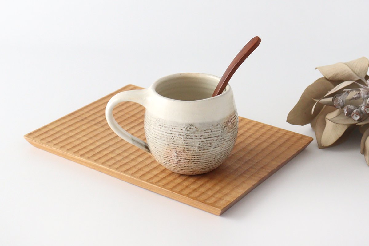 Furutani Seitosho Egg Mug Horizontal-lines